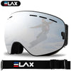 ELAX Double Layers Anti-Fog Ski Goggles