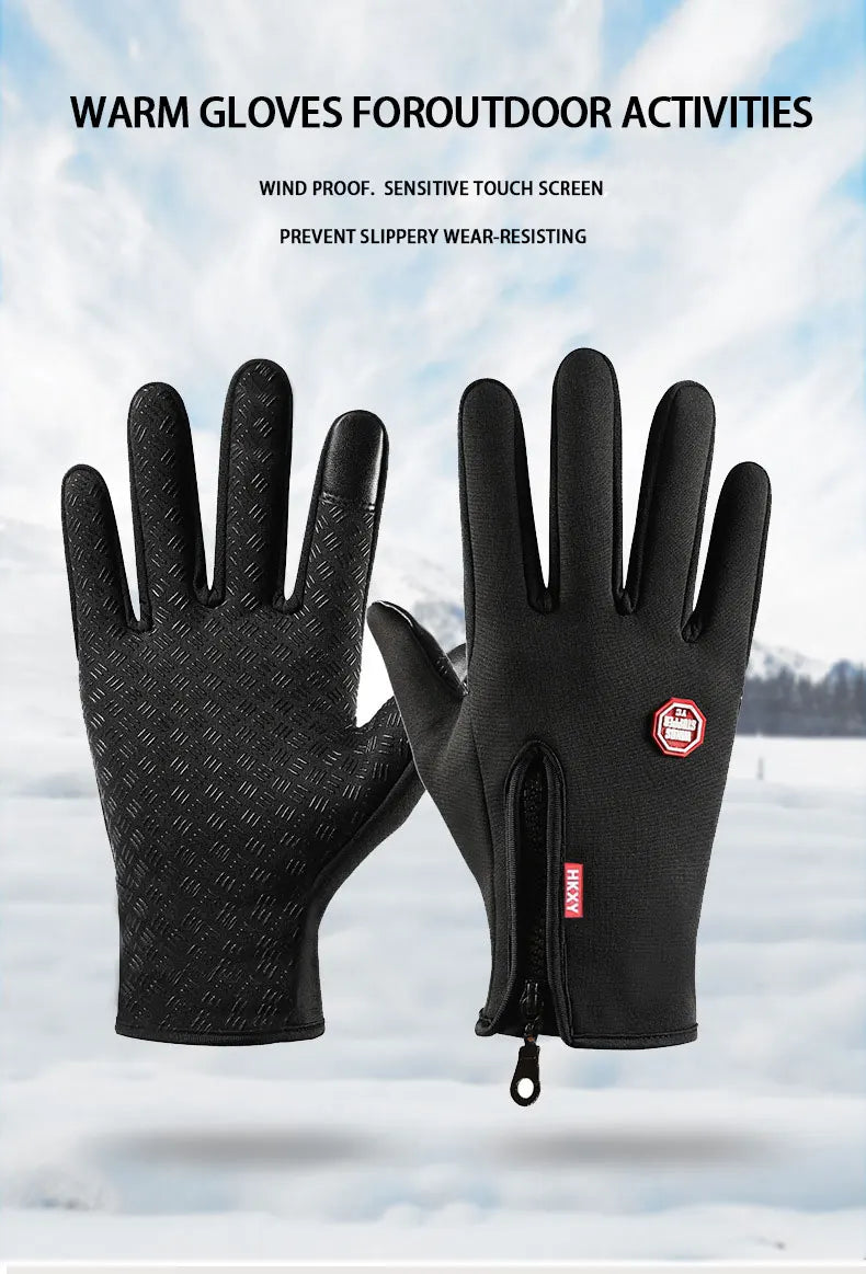 Winter Waterproof Touchscreen Gloves for Men & Women