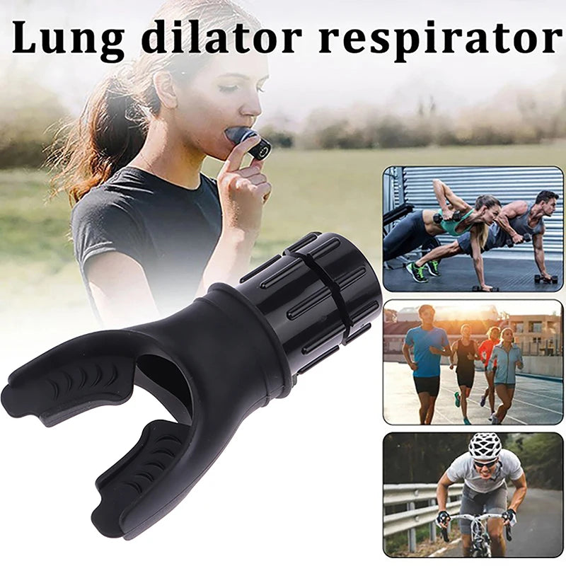 Breathing Trainer Lung Respirator for Fitness & Altitude Training