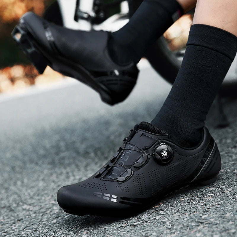 LiXingMing Men's & Women's Cycling Shoes - Road Bike Racing Sneakers with SPD Cleats