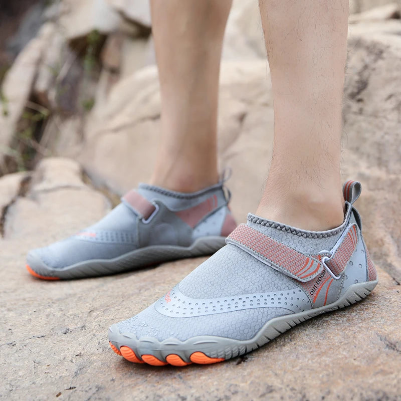 Wading Shoes for Men - Quick-Dry Water Sneakers & Breathable Outdoor Footwear