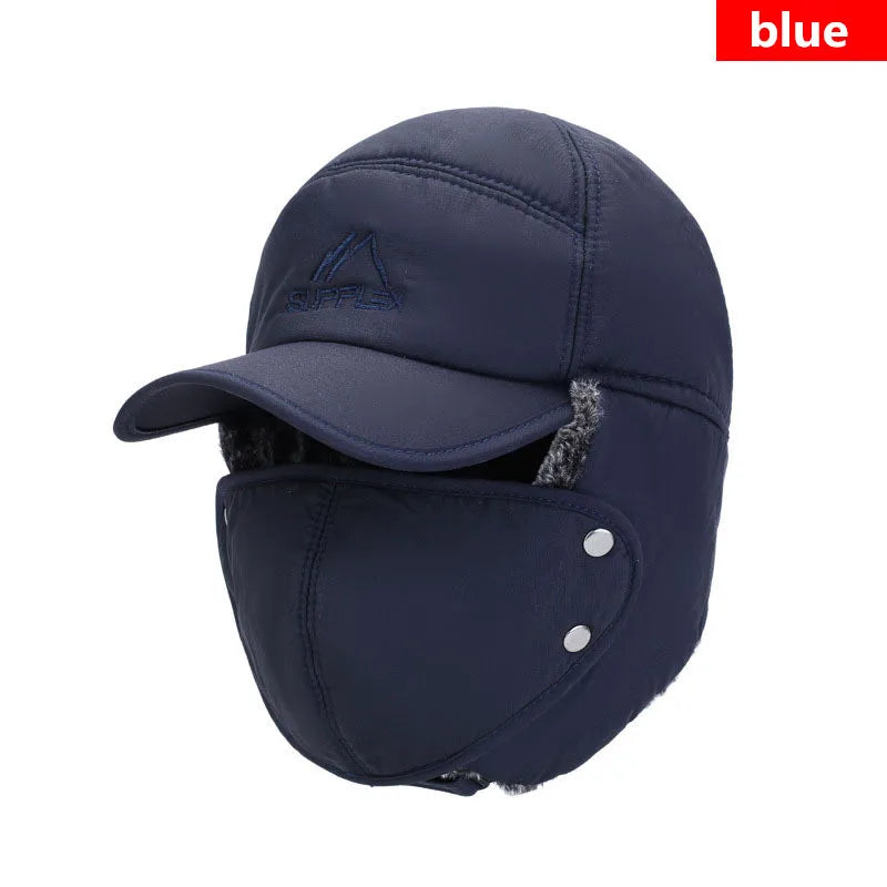 2024 Winter Warm Artificial Fur Baseball Hat