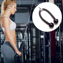 1PC Double Head Pull Rope for Biceps & Triceps Training