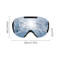 Snowboard Goggles for Glasses - Anti-Fog, Cold Weather, TPU Frame