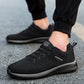 Men's Knit Running Walking Shoes - Breathable Casual Sneakers