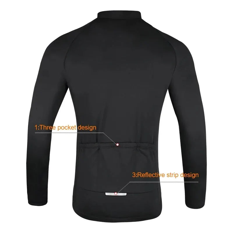 GRSRXX Winter Warm Cycling Jacket - Unisex Mountain Bike Jersey