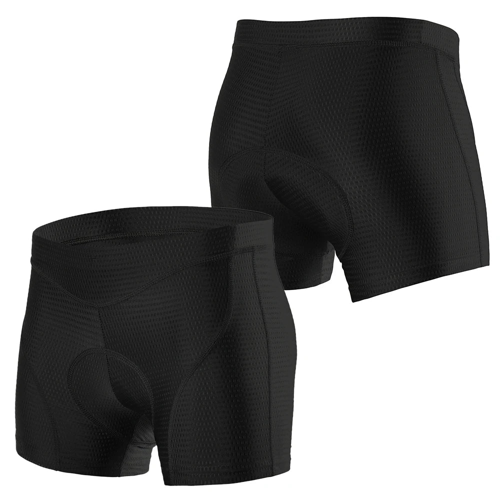 Women’s 3D Padded Bike Underwear Shorts – MTB Cycling Comfort