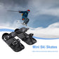 Mini Short Ski Skates - Adjustable & Portable Ski Shoes