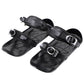 Mini Short Ski Skates - Adjustable & Portable Ski Shoes