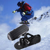 Mini Short Ski Skates - Adjustable & Portable Ski Shoes