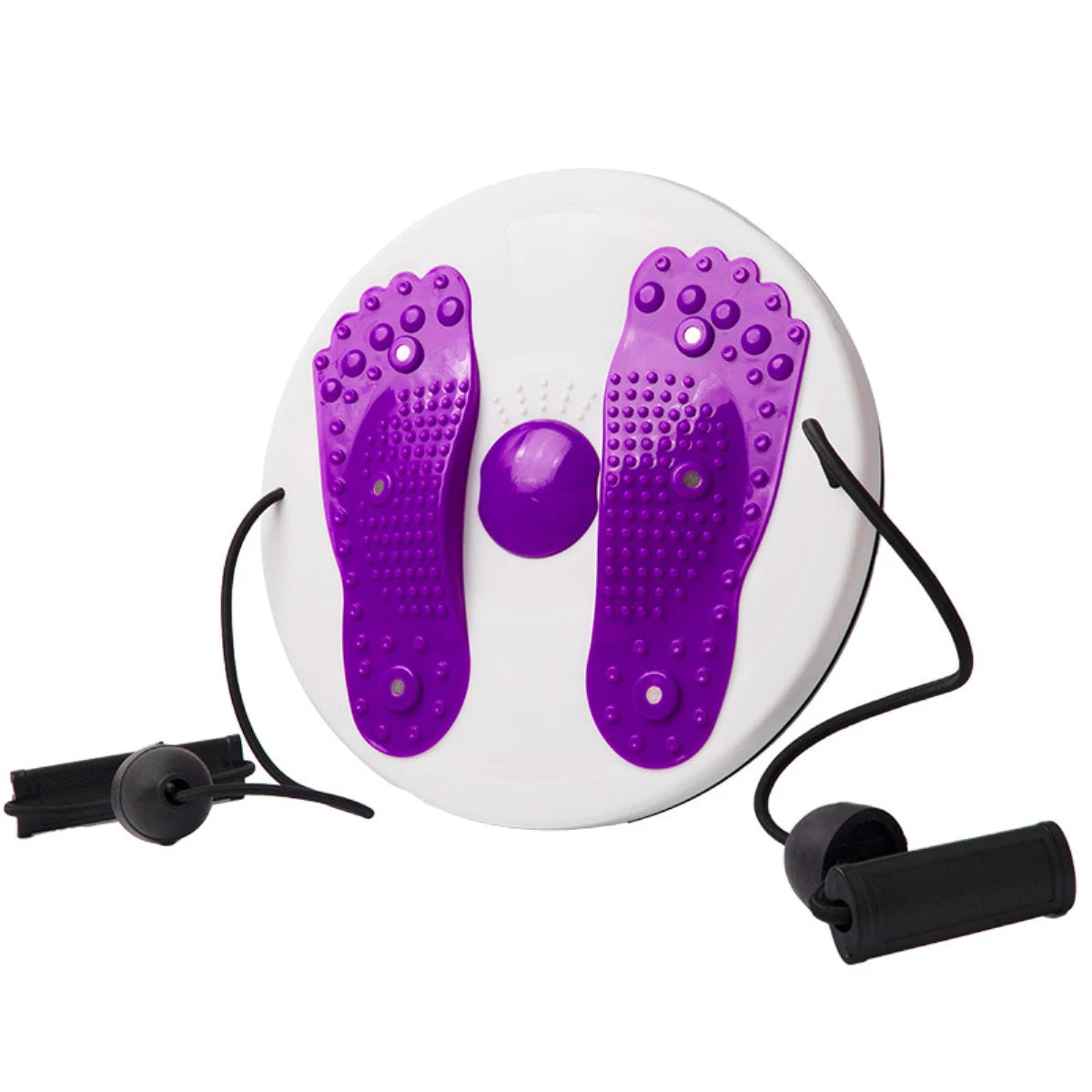 Exercise Waist Twisting Disc with Foot Massage - Portable Fitness Equipment