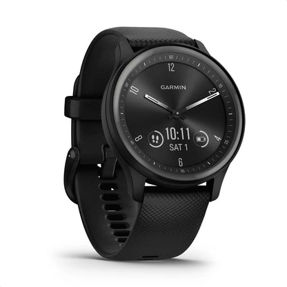 Sport Hybrid Smartwatch with Health & Wellness Features – Black