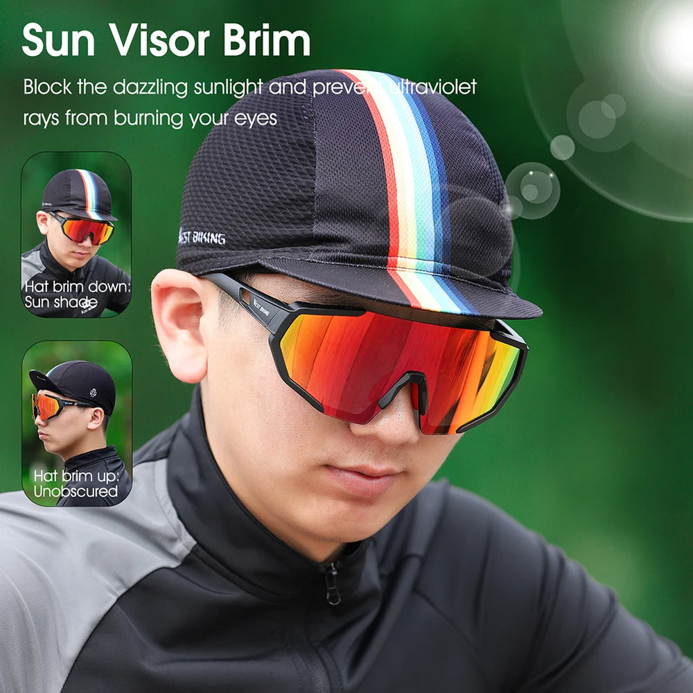 WEST BIKING Summer Cycling Skull Cap - UV Protection Helmet Liner