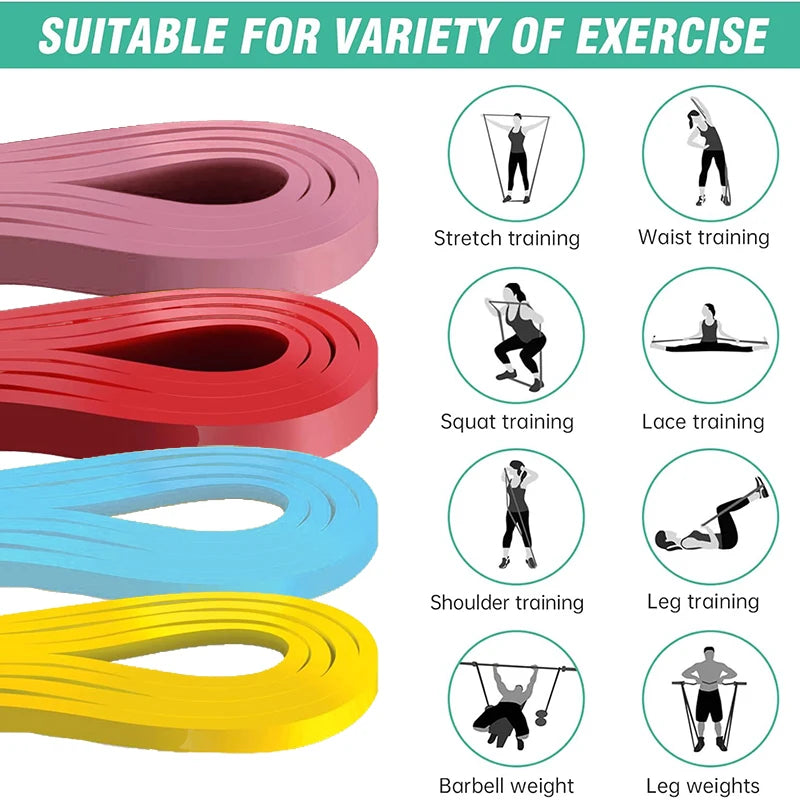 Yoga Resistance Band – Elastic Fitness & Strength Training