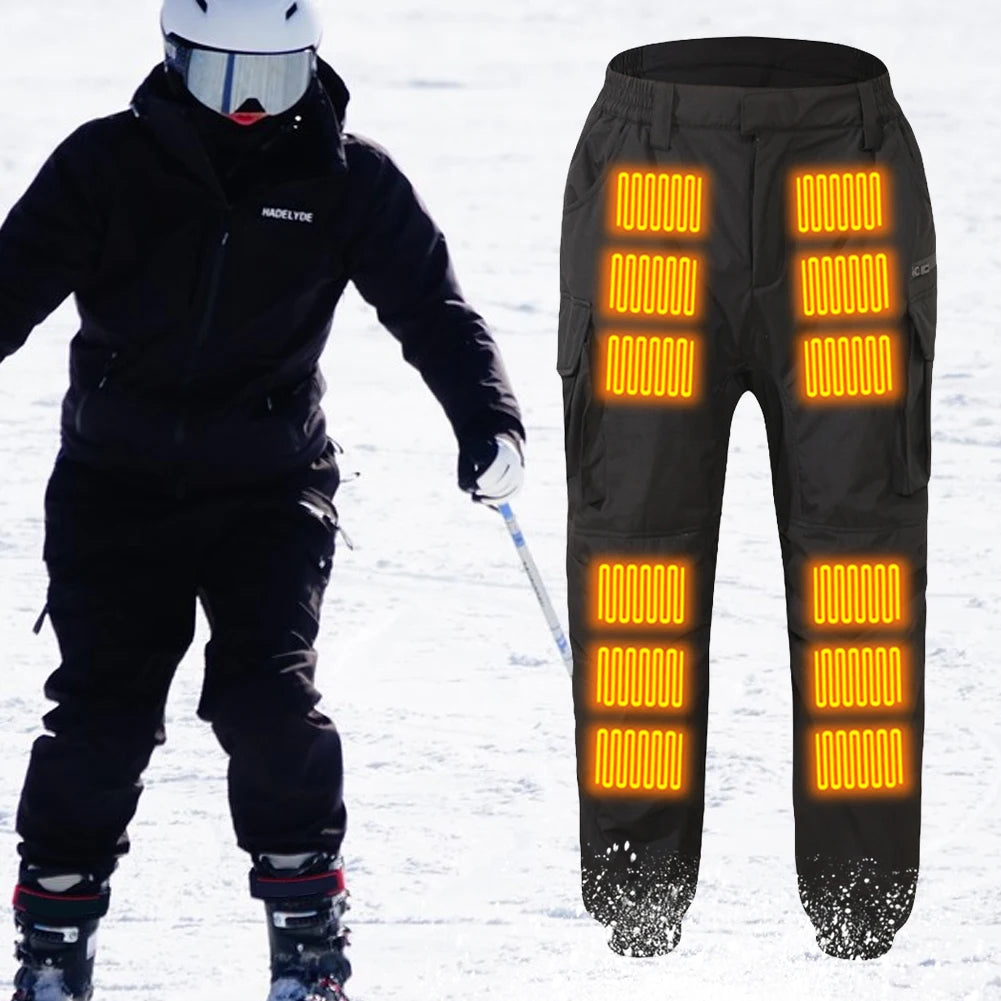 2024 USB Electric Heated Winter Hiking Pants