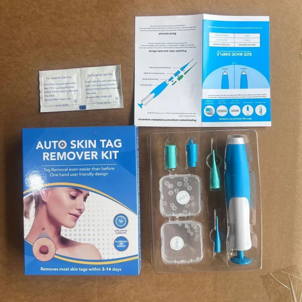 2-in-1 Painless Skin Tag & Mole Removal Kit