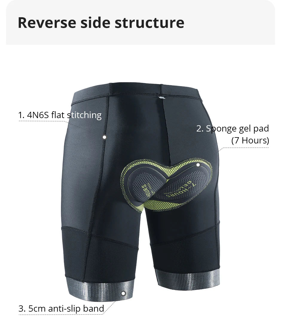 Men's Gel Pad Cycling Shorts - MTB, Road, Enduro 2024