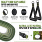 11-Piece 200LBS Resistance Bands Set