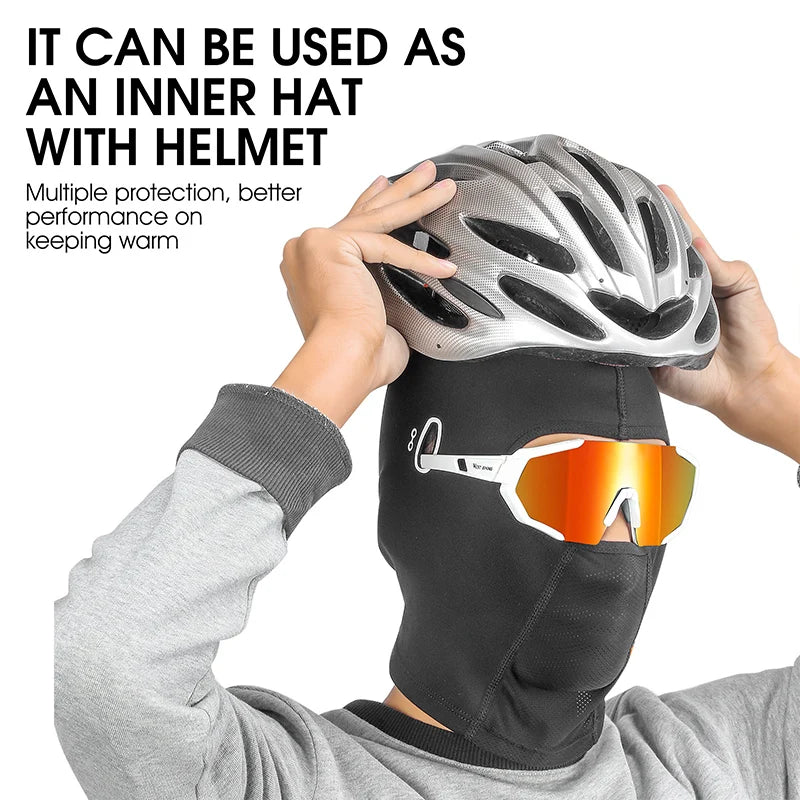 WEST BIKING Winter Cycling Cap - Warm, Windproof Helmet Liner