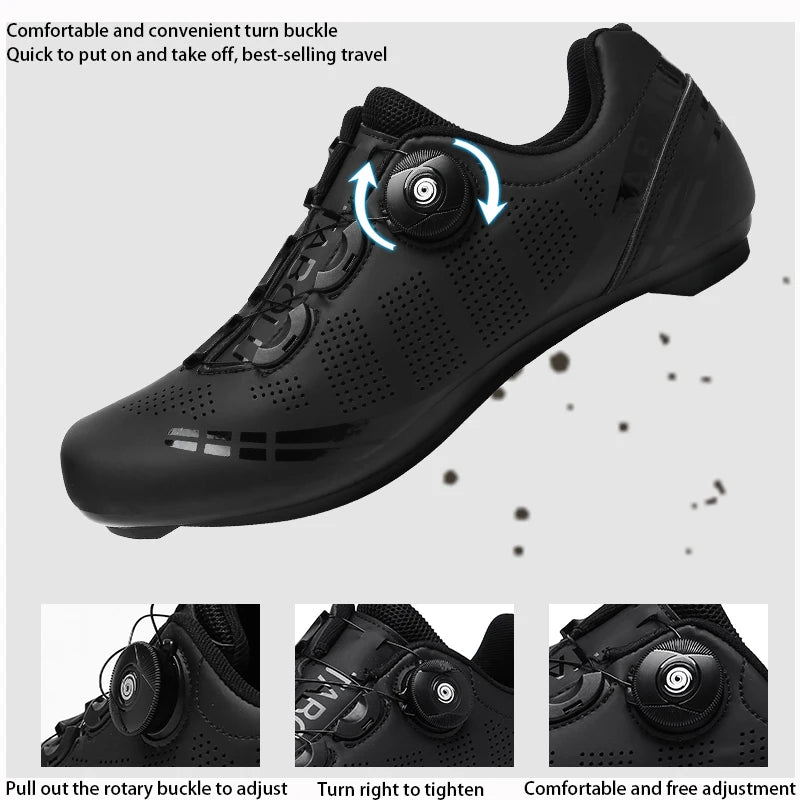 LiXingMing Men's & Women's Cycling Shoes - Road Bike Racing Sneakers with SPD Cleats