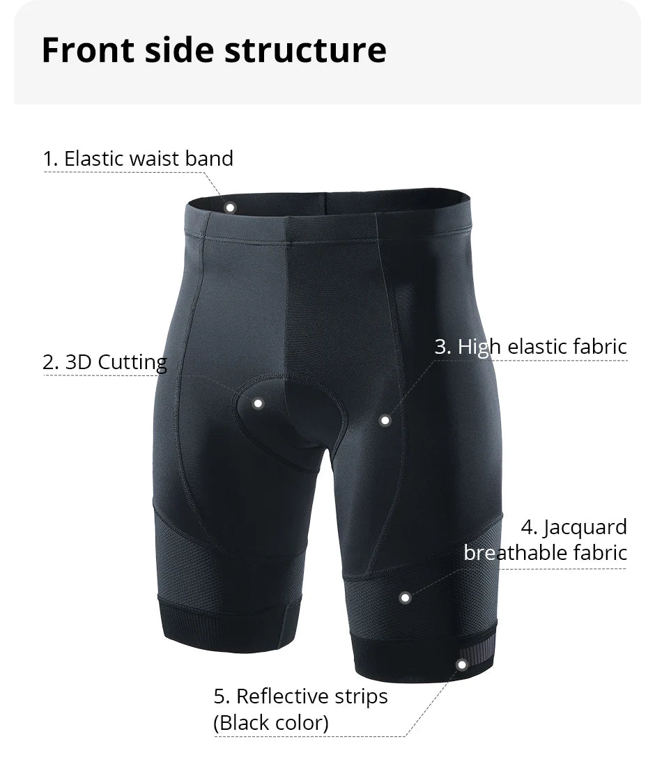 Men's Gel Pad Cycling Shorts - MTB, Road, Enduro 2024