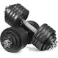 AQCAPHAUS Adjustable Dumbbells (20lb-100lb) for Home Gym