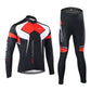 Lixada Men’s Spring Autumn Cycling Set - Long Sleeve Jersey & Pants