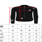 Rsantce 2024 Winter Thermal Fleece Cycling Jersey - Men's Long Sleeve MTB Shirt