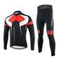 Lixada Men’s Spring Autumn Cycling Set - Long Sleeve Jersey & Pants