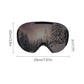 Snowboard Goggles for Glasses - Anti-Fog, Cold Weather, TPU Frame