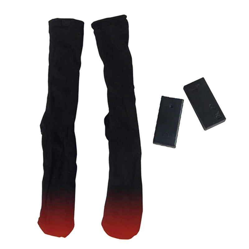 Electric Heated Socks – Thermal Cotton Battery-Powered for Winter Sports