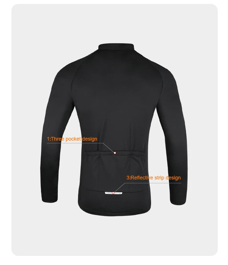 GRSRXX Winter Warm Cycling Jacket - Unisex Mountain Bike Jersey