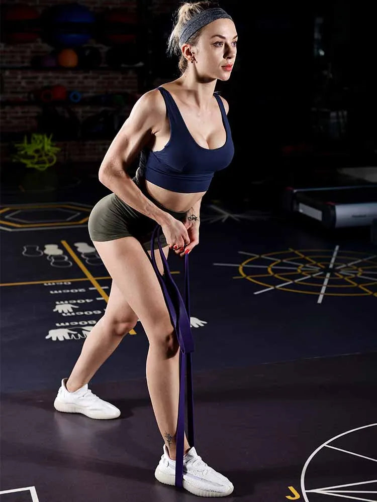 Heavy-Duty Latex Resistance Band for Workout & Pilates