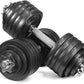 AQCAPHAUS Adjustable Dumbbells (20lb-100lb) for Home Gym