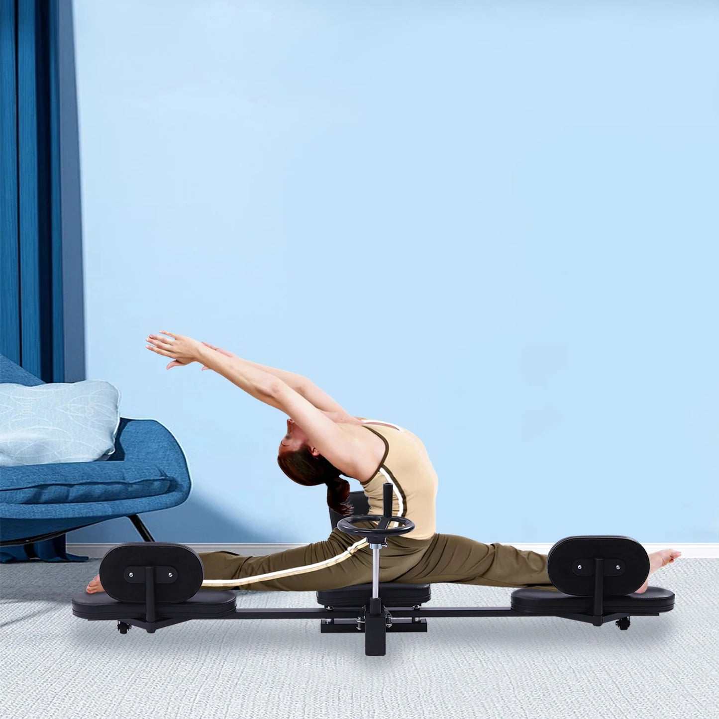 Heavy-Duty Leg Stretcher – Flexibility & Splits Training