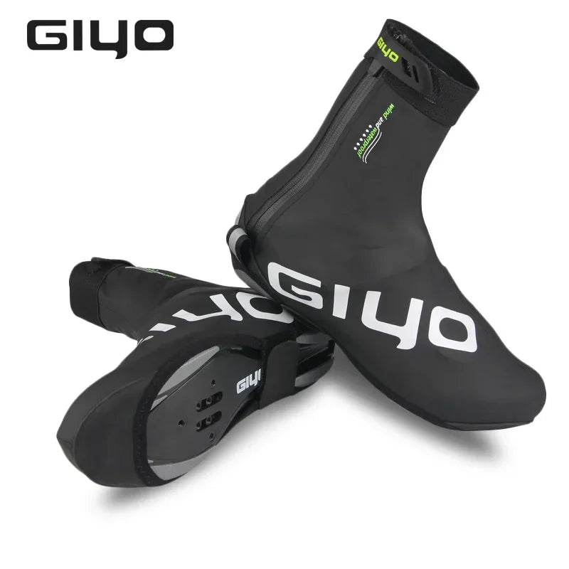 GIYO Waterproof Winter Cycling Shoe Covers for Men & Women - MTB & Road Bike Racing Overshoes