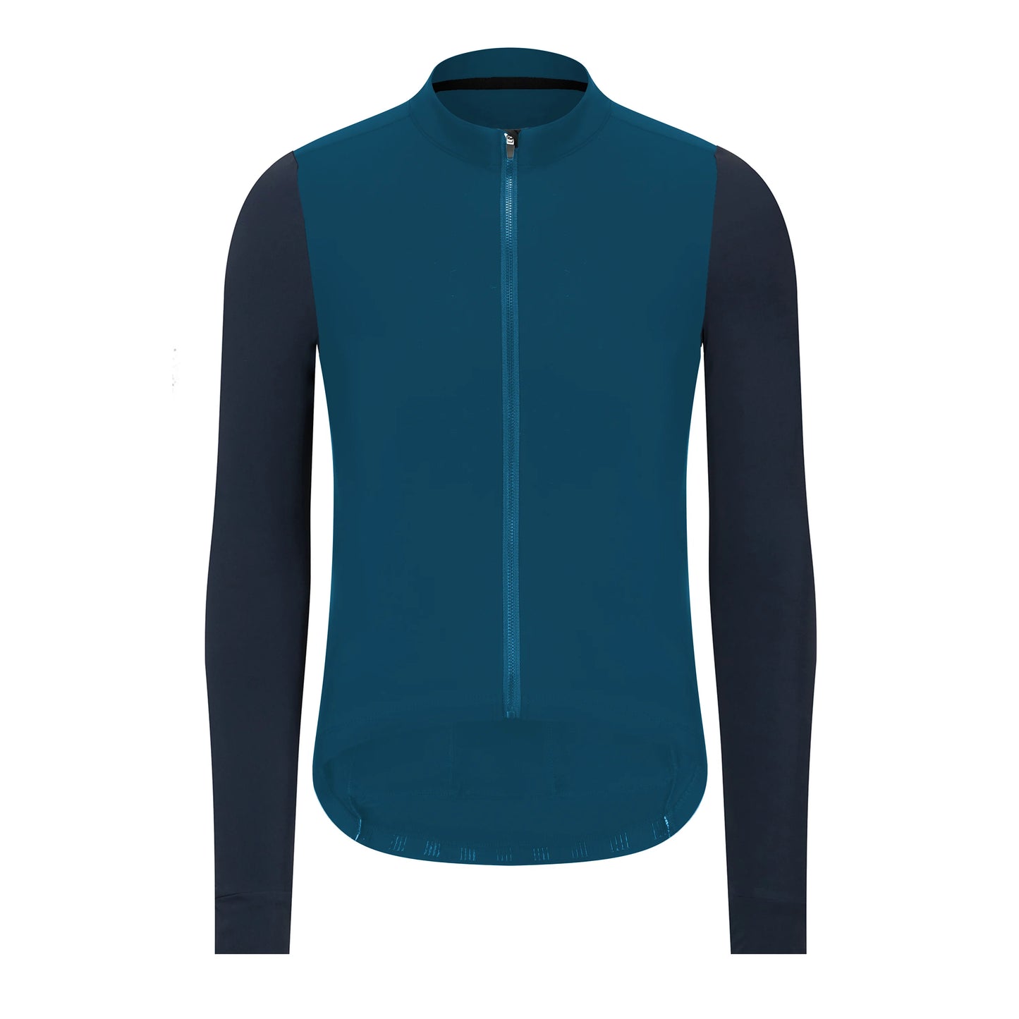 Rsantce 2024 Winter Thermal Fleece Cycling Jersey - Men's Long Sleeve MTB Shirt