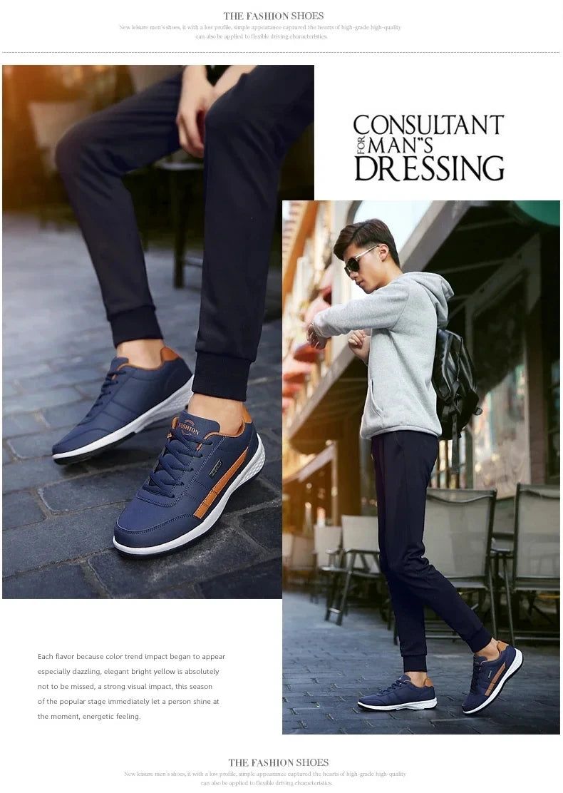 Men's Trendy Casual Breathable Sneakers