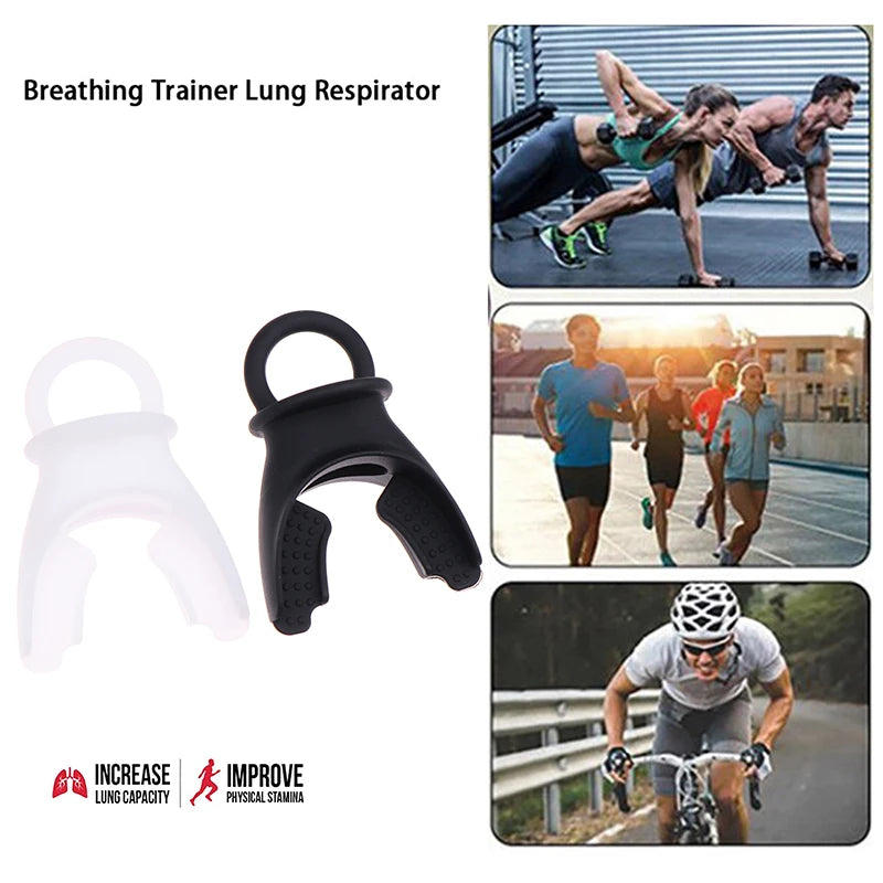 Breathing Trainer Lung Respirator for Fitness & Altitude Training